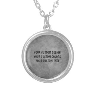 Create Your Own Custom Personalized Silver Plated Necklace