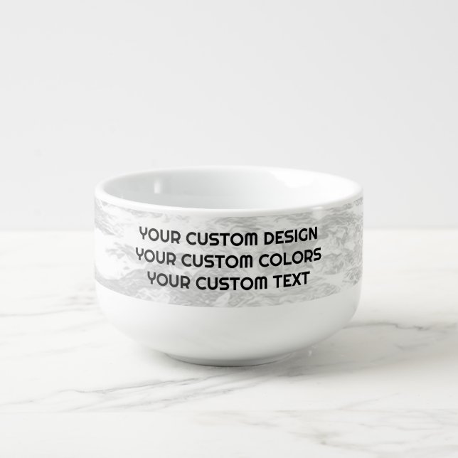 Create Your Own Custom Personalized Soup Mug (Front)