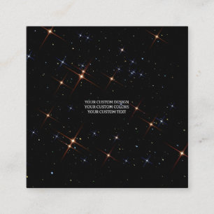 Create Your Own Custom Personalized Square Business Card