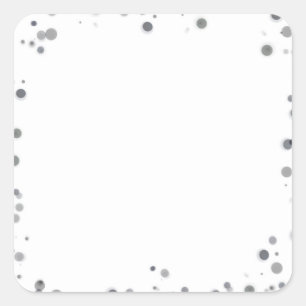 Create Your Own Custom Personalized Square Sticker
