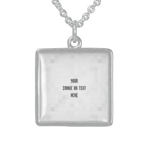 Create Your Own Custom Personalized Sterling Silver Necklace