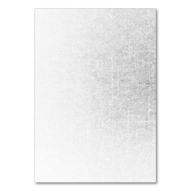 Create Your Own Custom Personalized Table Number (Front)