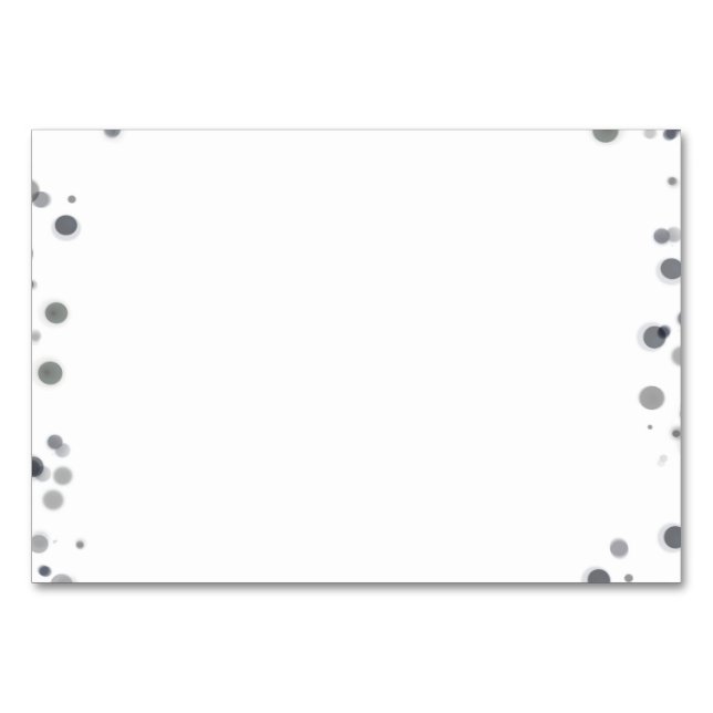 Create Your Own Custom Personalized Table Number (Front)