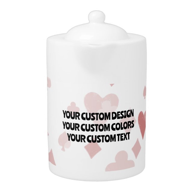 Create Your Own Custom Personalized Teapot (Front)