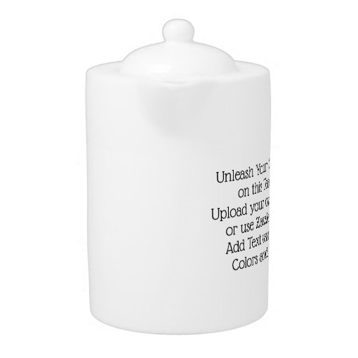 Create Your Own Custom Personalized Teapot Zazzle