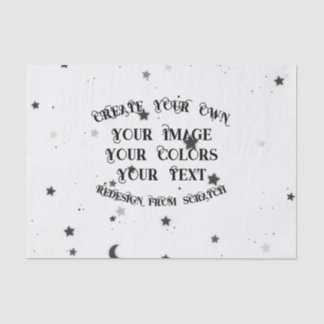 Create Your Own Custom Personalized Tissue Paper