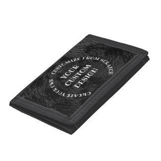 Create Your Own Custom Personalized Tri-fold Wallet