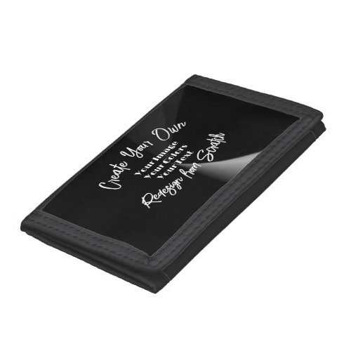 Create Your Own Custom Personalized Trifold Wallet