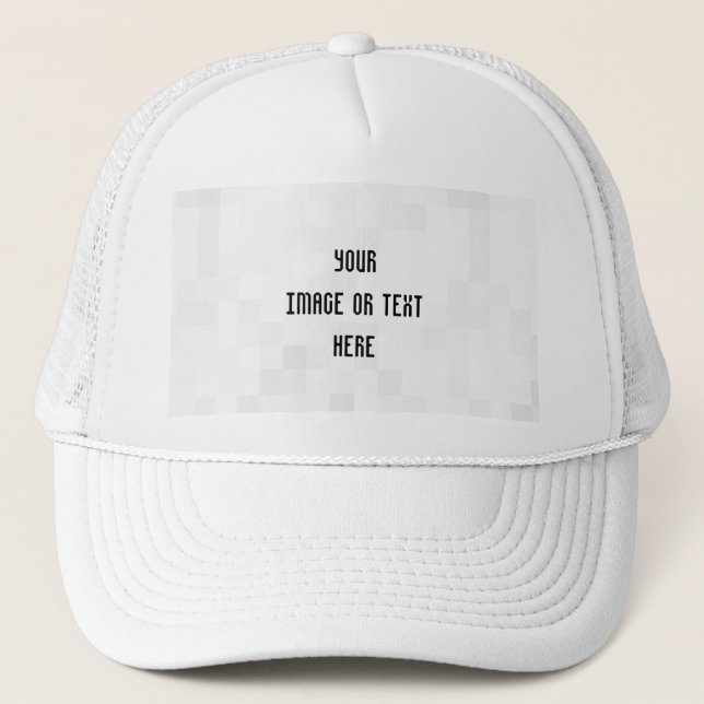 Create Your Own Custom Personalized Trucker Hat (Front)