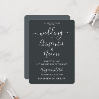 Create Your Own Custom Personalized Wedding Invitation