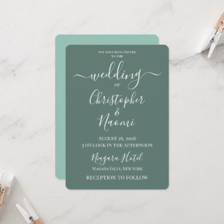 Create Your Own Custom Personalized Wedding Invitation