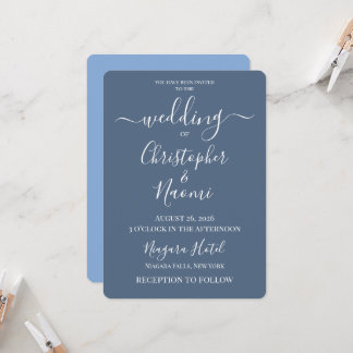 Create Your Own Custom Personalized Wedding Invitation