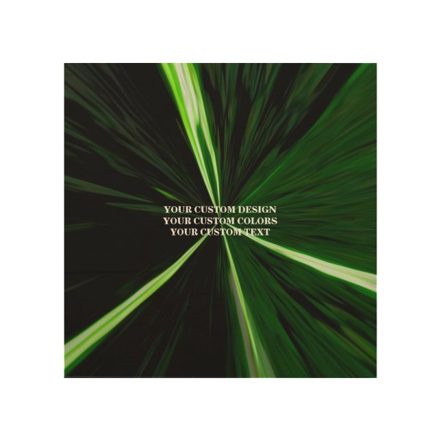 Create Your Own Custom Personalized Wood Wall Art (Front)