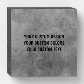 Create Your Own Custom Personalized Wooden Box Sign