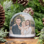 Create your own Custom Personlaized Family Photo  Snow Globe