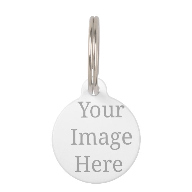Create your own custom  pet ID tag (Front)