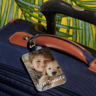 Create your own custom pet luggage tag