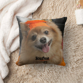 Create Your Own Custom Pet Photo Throw Pillow