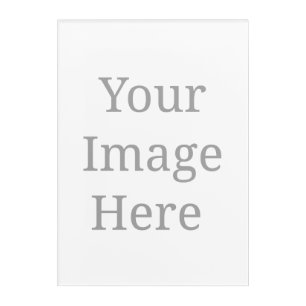 Create your own custom photo  acrylic print