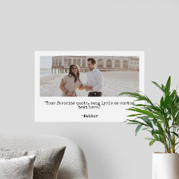 Create Your Own Custom Photo and Quote Poster