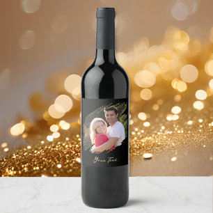 Create Your Own Custom Photo and Text Bottle Label