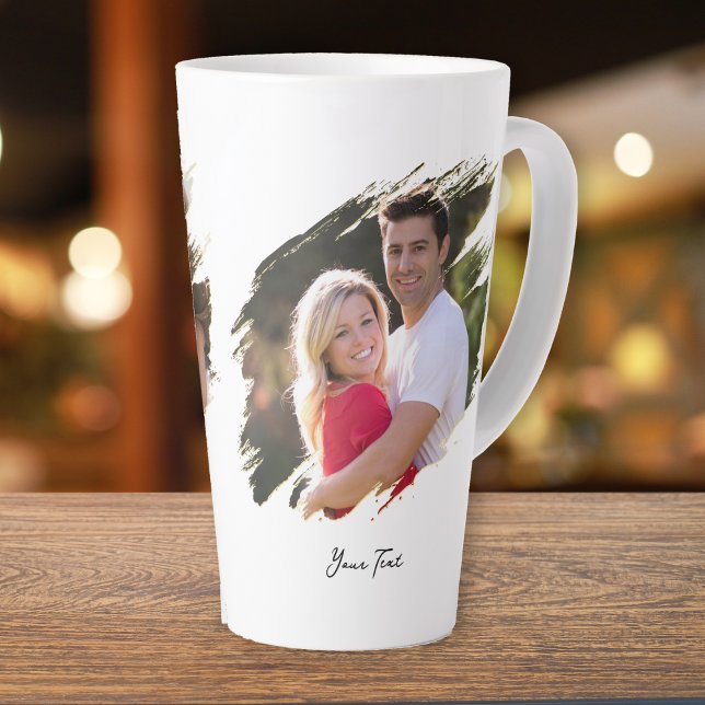 Create Your Own Custom Photo and Text Large Coffee Latte Mug (Create Your Own Custom Photo and Text Large Coffee Latte Mug)