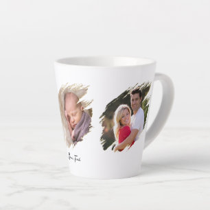 Create Your Own Custom Photo and Text Small Coffee Latte Mug