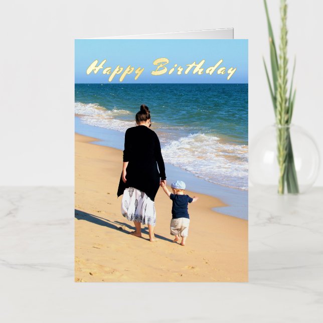Create Your Own Custom Photo Birthday Cards (Front)