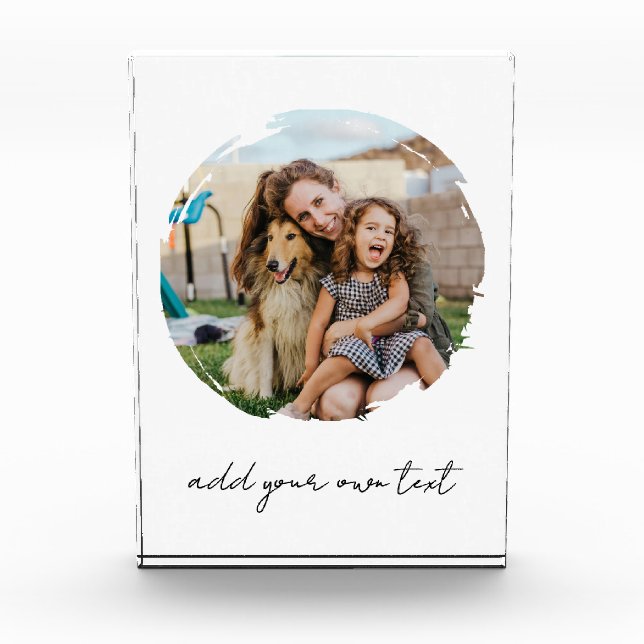 Create Your Own Custom Photo Block (Front)