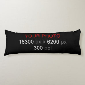Create Your Own Custom Photo Body Pillow