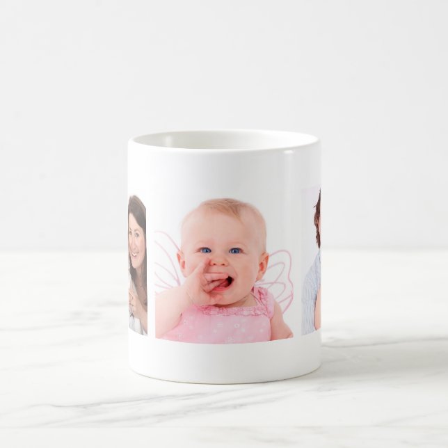 Create Your Own Custom Photo Coffee Mug (Center)