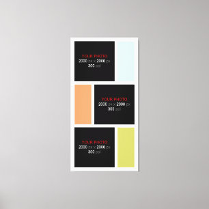 Create Your Own Custom Photo Collage 002 Canvas Print