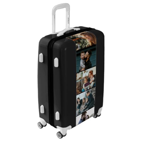 Create your own Custom photo collage 5 photo black Luggage