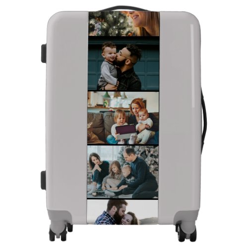 Create your own Custom photo collage 5 photos Luggage