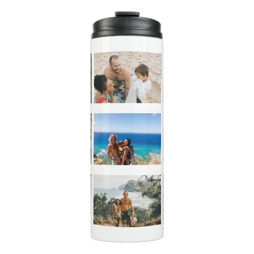 Create your own Custom photo collage 9 photos Ther Thermal Tumbler