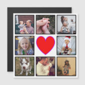 Create Your Own Custom Photo Collage Magnet (Front/Back)