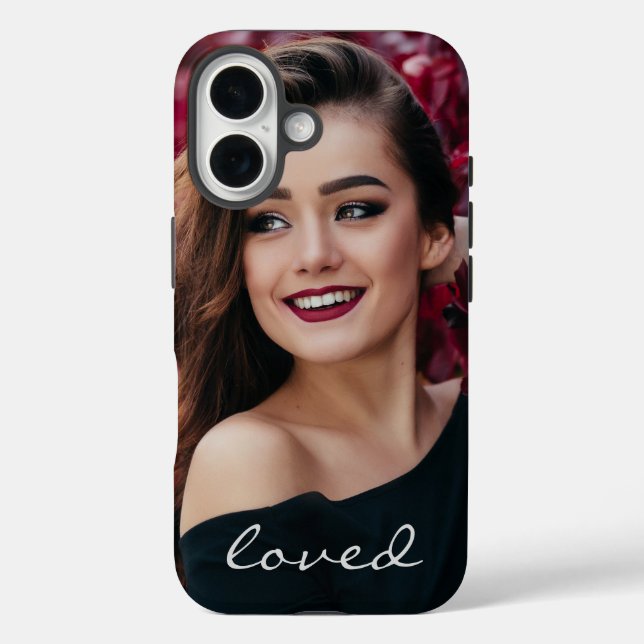 Create Your Own Custom Photo DIY Loved Case-Mate iPhone Case (Back)
