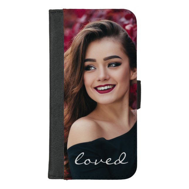 Create Your Own Custom Photo DIY Loved iPhone Wallet Case (Front)