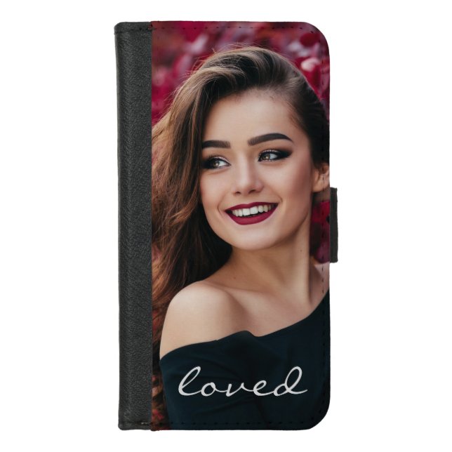 Create Your Own Custom Photo DIY Loved iPhone Wallet Case (Front)