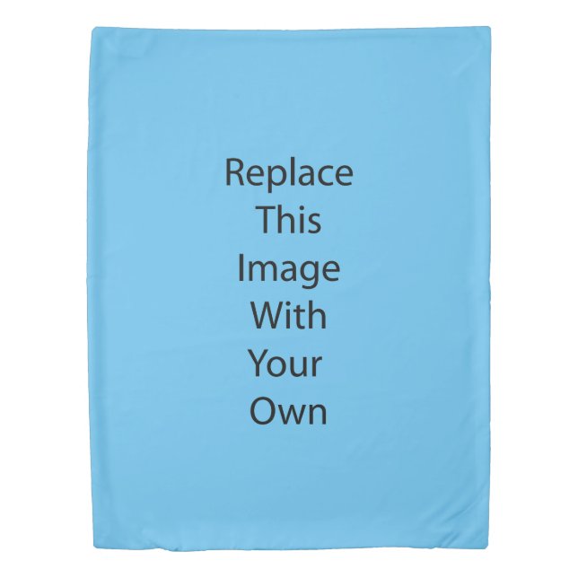 Create your own custom photo duvet cover (Front)