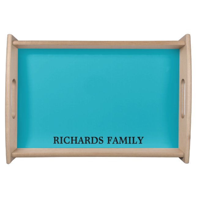Create your own Custom PHOTO FAMILY Serving Tray (Front)