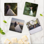 Create Your Own Custom Photo Keepsake Coaster Set<br><div class="desc">Easily upload your favorite photos to create a set of 4 acrylic coasters. 4" square x 1/4" thick glossy smooth surface with round beveled edges. Great gift idea!</div>