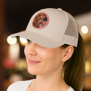 Create Your Own Custom Photo Leather Patch Hat