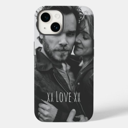 Create Your Own Custom Photo Love Text Case_Mate iPhone 14 Case