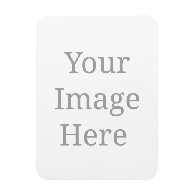 Create your own custom photo  magnet (Vertical)
