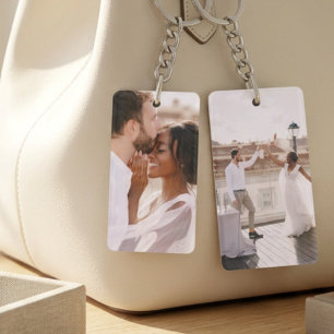 Create Your Own Custom Photo Modern Picture Keychain