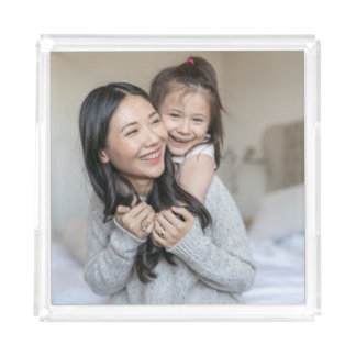Create Your Own Custom Photo Mommy and Me Acrylic Tray