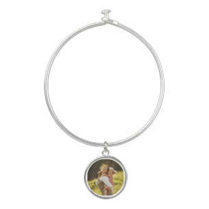 Create Your Own Custom Photo Mommy and Me Bangle Bracelet