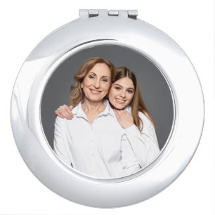 Create Your Own Custom Photo Mommy and Me Compact Mirror