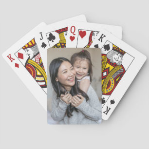 Create Your Own Custom Photo Mommy and Me Poker Cards